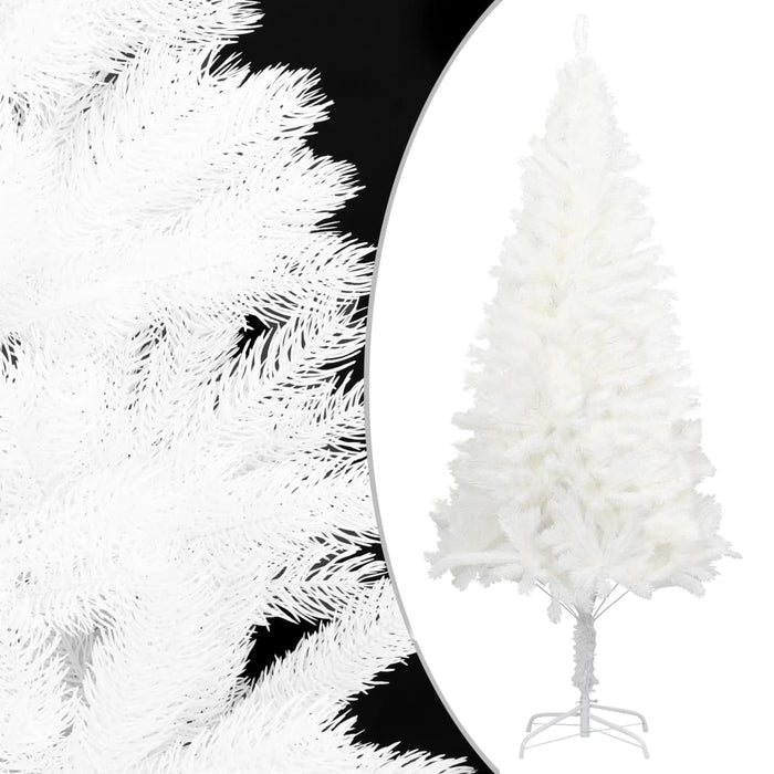 Albero di Natale Artificiale con Aghi Realistici Bianco 120 cm  cod mxl 25959