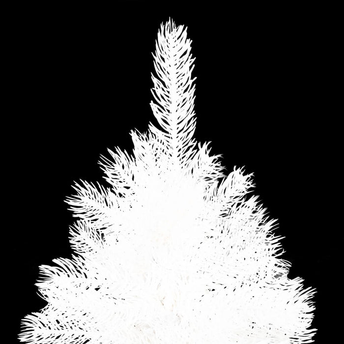 Albero di Natale Artificiale con Aghi Realistici Bianco 120 cm  cod mxl 25959