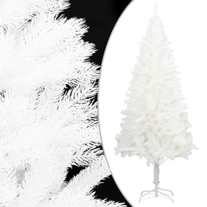 Albero di Natale Artificiale con Aghi Realistici Bianco 150 cm cod 10817