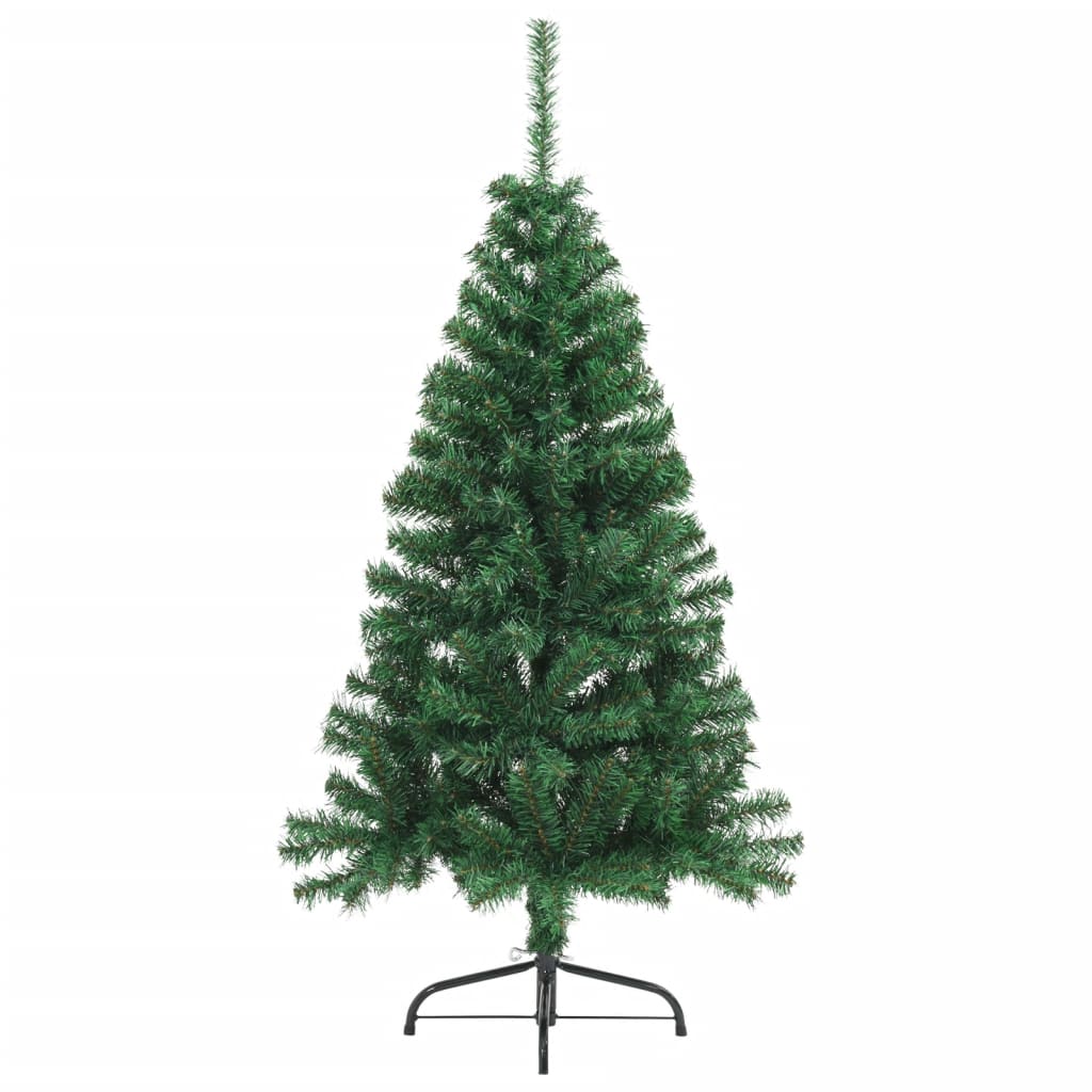 Albero di Natale Artificiale a Metà Supporto Verde 150 cm PVC cod mxl 5507