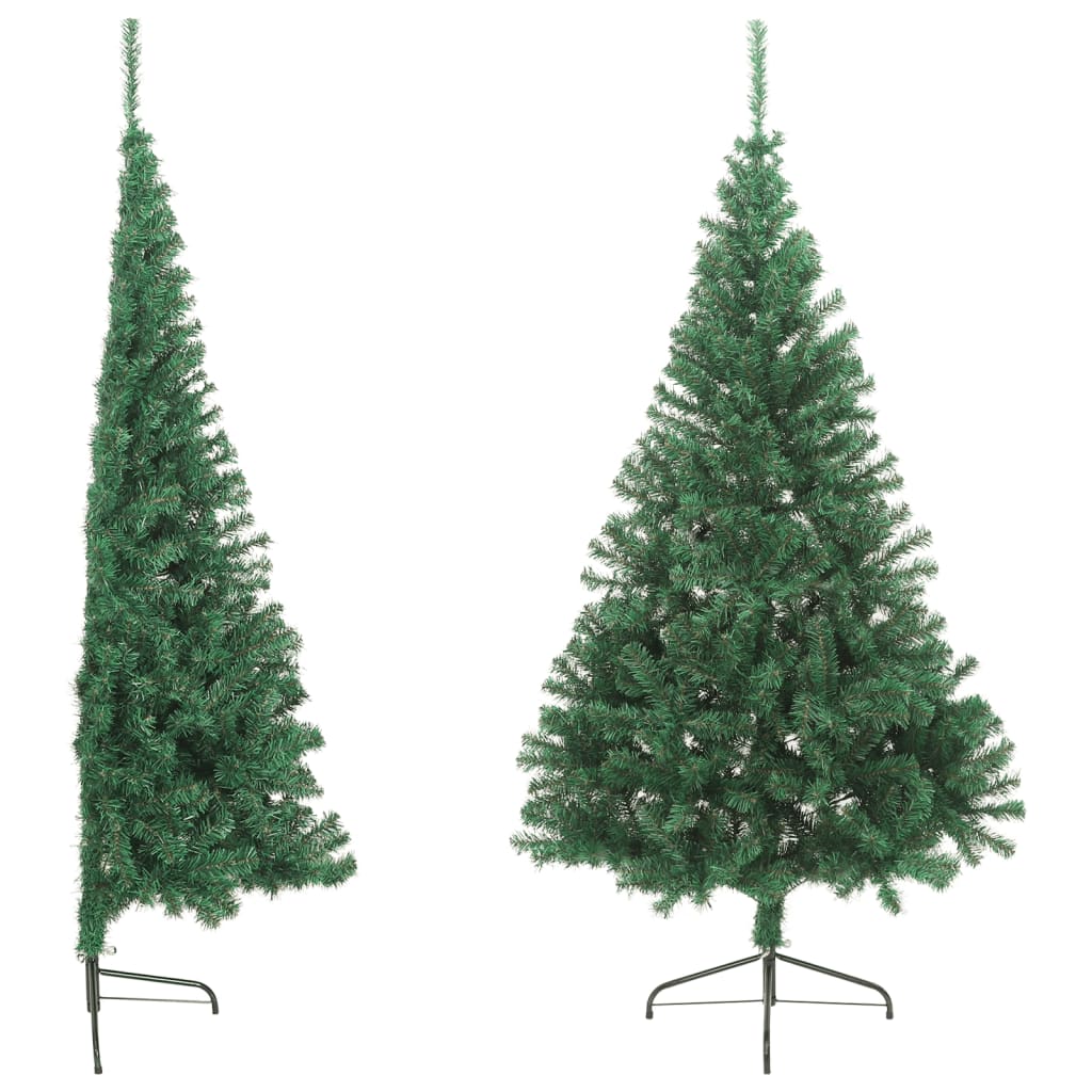 Albero di Natale Artificiale Metà Supporto Verde 210 cm PVC cod mxl 23869