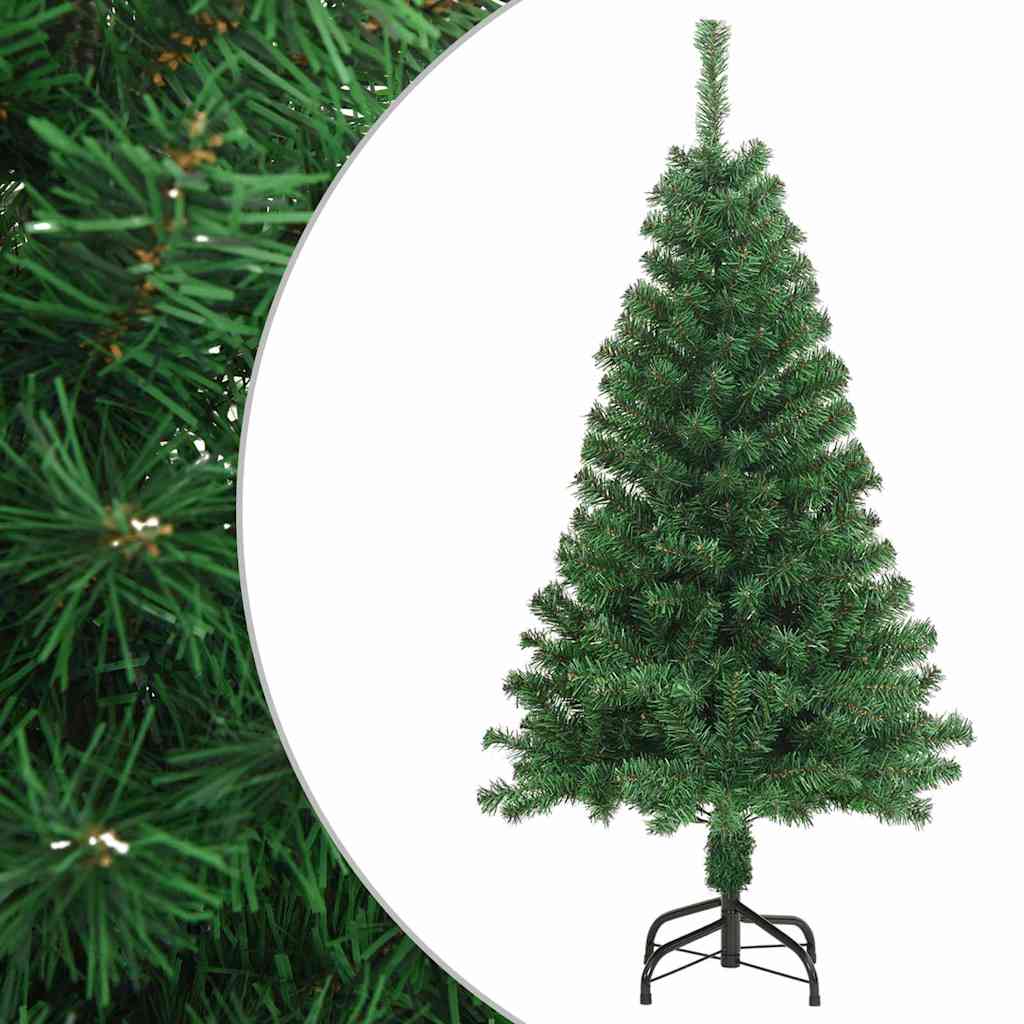 Albero di Natale Artificiale con Rami Spessi Verde 150 cm PVC 321034