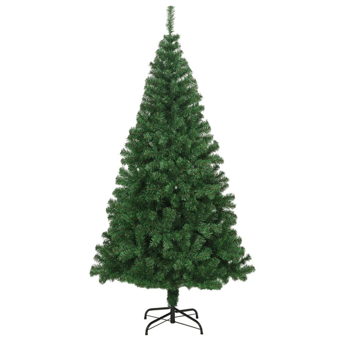 Albero di Natale Artificiale con Rami Folti Verde 180 cm PVC 321035