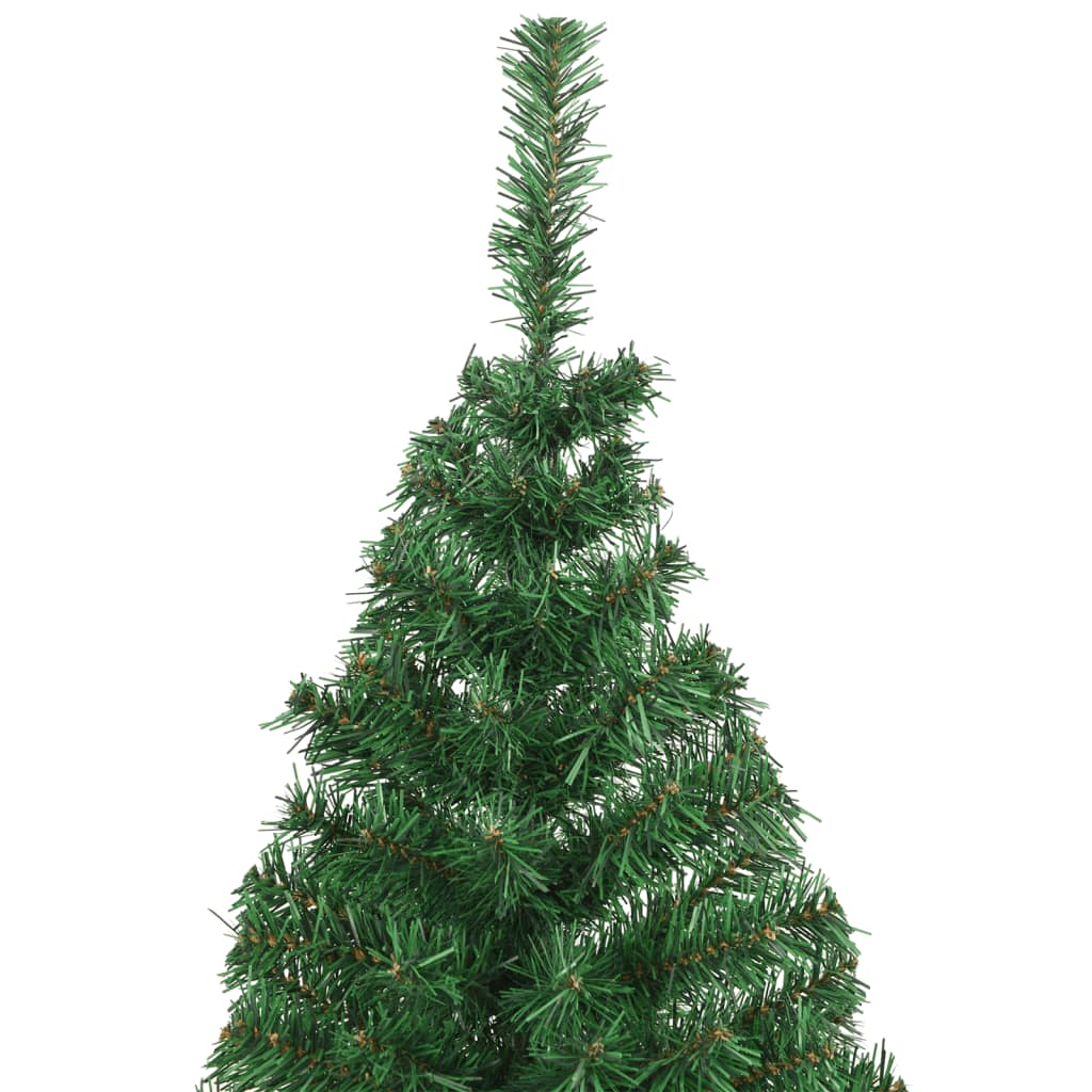 Albero di Natale Artificiale con Rami Folti Verde 180 cm PVC 321035