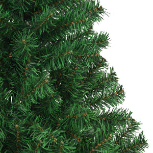 Albero di Natale Artificiale con Rami Folti Verde 180 cm PVC 321035