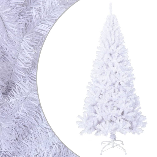 Albero di Natale Artificiale con Rami Folti Bianco 240 cm PVC cod 11792