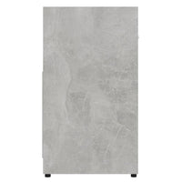 Armadio da Bagno Grigio Cemento 60x33x61 cm in Truciolato cod mxl 54411