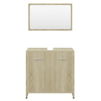 Set Mobili da Bagno Rovere Sonoma in Truciolato cod mxl 31363