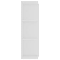 Armadio da Bagno Bianco 80x20,5x64 cm in Legno Multistrato 802606