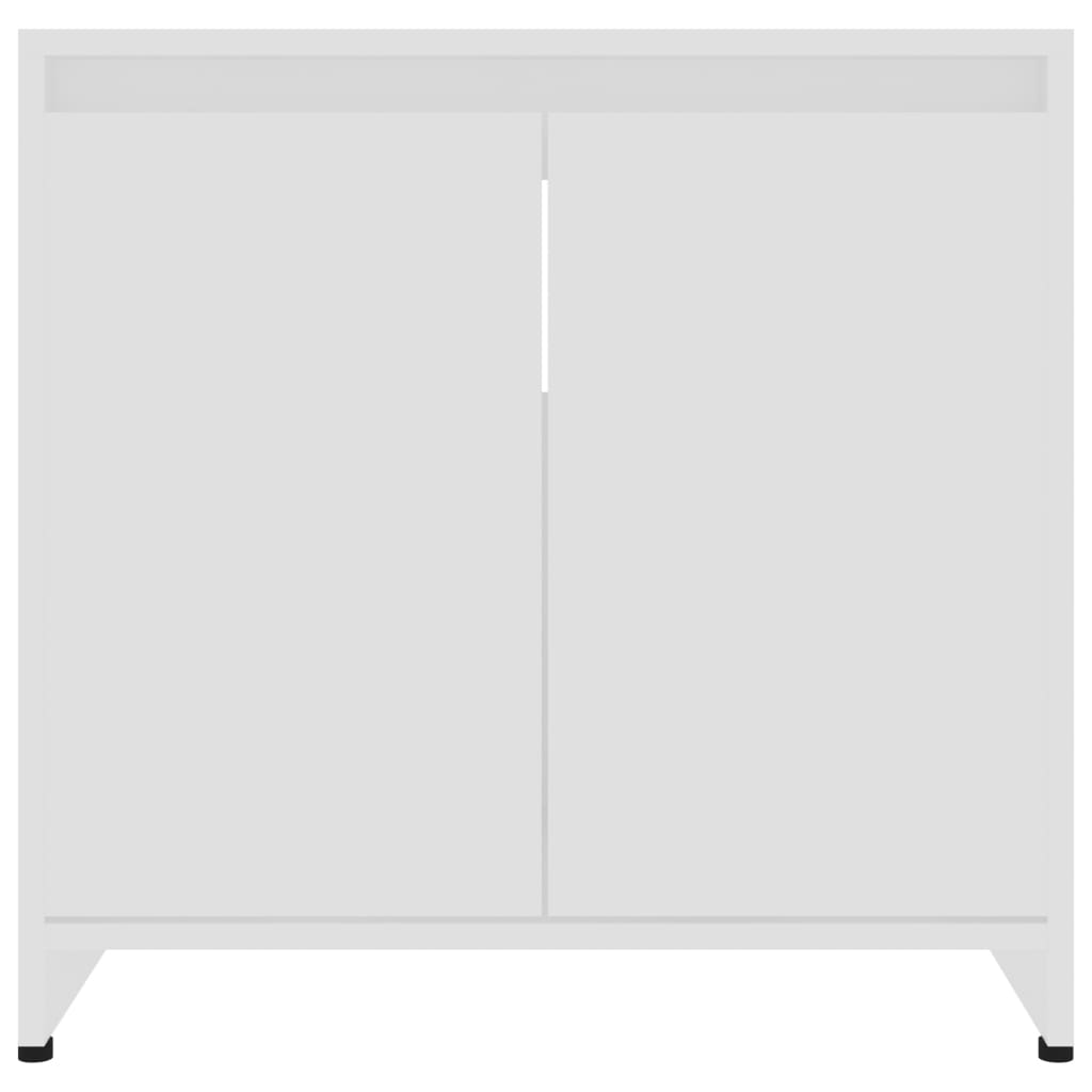 Armadio da Bagno Bianco 60x33x61 cm in Truciolato cod mxl 11875