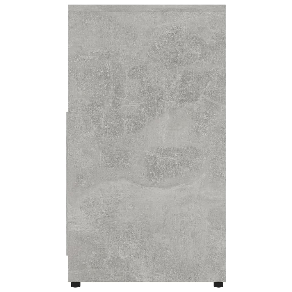 Armadio da Bagno Grigio Cemento 60x33x61 cm in Truciolato cod mxl 52105