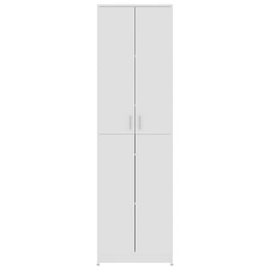 Armadio per Ingresso Bianco 55x25x189 cm in Legno Multistrato 802849