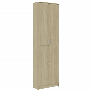 Armadio per Ingresso Rovere Sonoma 55x25x189 cm in Truciolato 802852