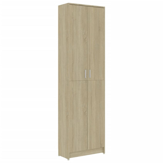 Armadio per Ingresso Rovere Sonoma 55x25x189 cm in Truciolato 802852