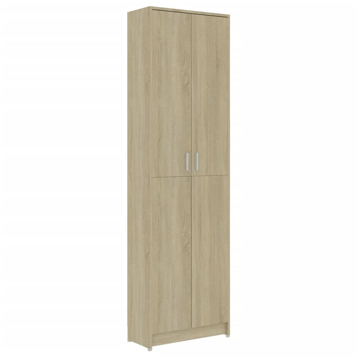 Armadio per Ingresso Rovere Sonoma 55x25x189 cm in Truciolato 802852