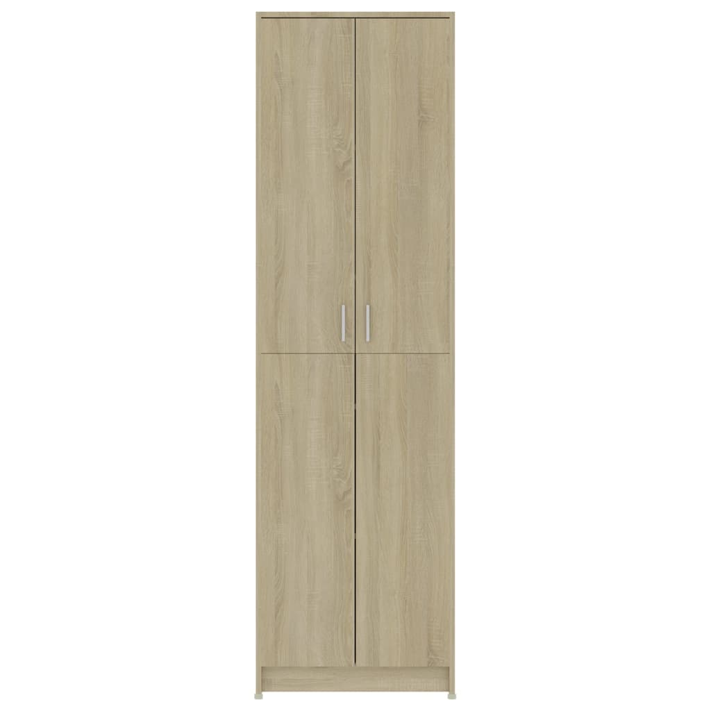 Armadio per Ingresso Rovere Sonoma 55x25x189 cm in Truciolato 802852