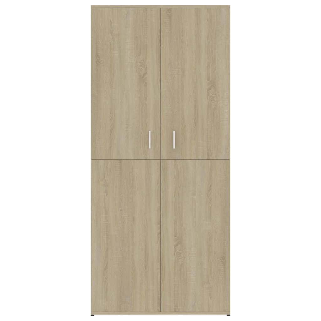 Scarpiera Rovere Sonoma 80x39x178 cm in Truciolato