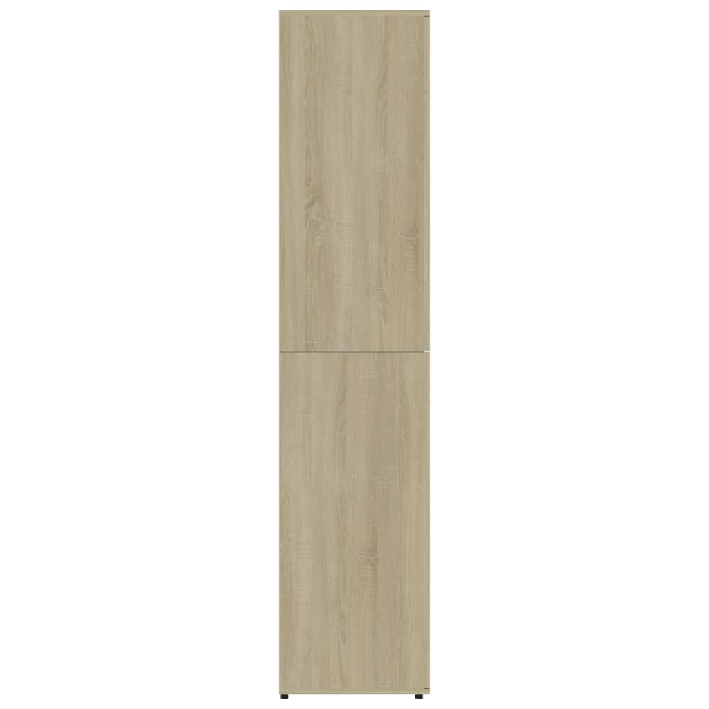 Scarpiera Rovere Sonoma 80x39x178 cm in Truciolato