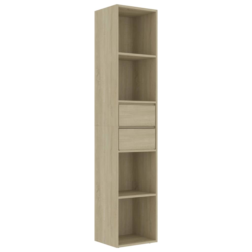 Libreria Rovere Sonoma 36x30x171 cm in Truciolato cod mxl 15419