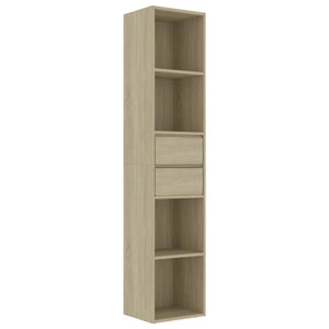 Libreria Rovere Sonoma 36x30x171 cm in Truciolato cod mxl 15419