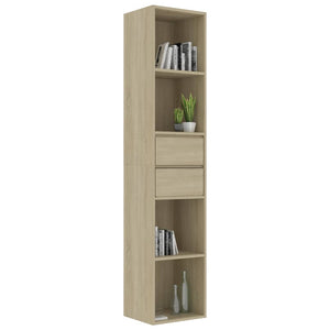 Libreria Rovere Sonoma 36x30x171 cm in Truciolato cod mxl 15419