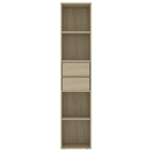 Libreria Rovere Sonoma 36x30x171 cm in Truciolato cod mxl 15419