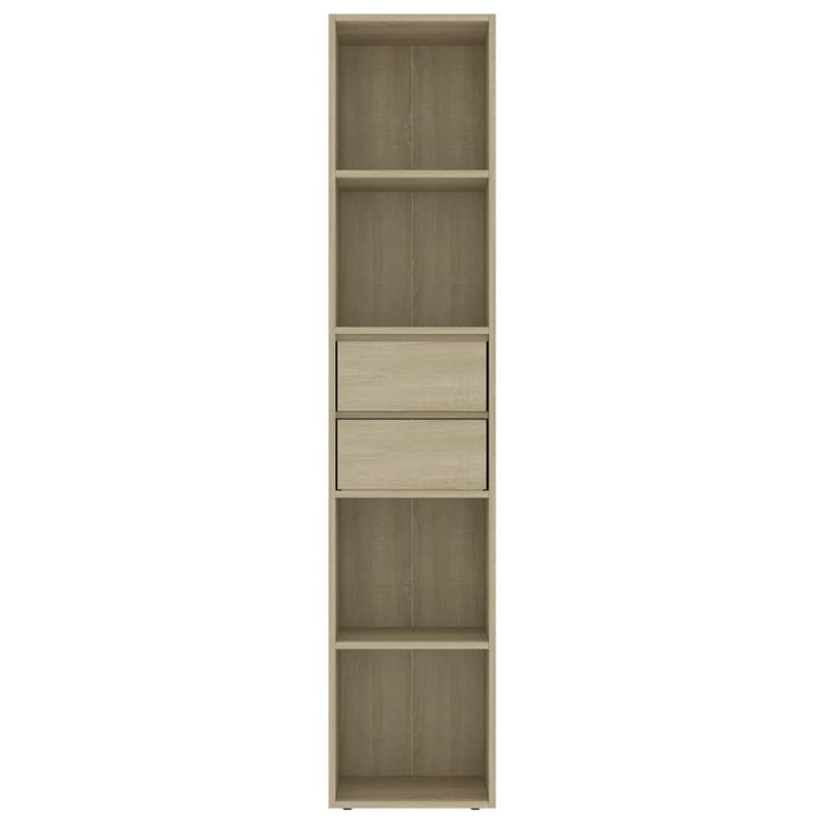 Libreria Rovere Sonoma 36x30x171 cm in Truciolato cod mxl 15419