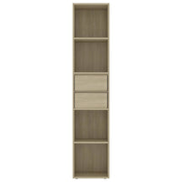 Libreria Rovere Sonoma 36x30x171 cm in Truciolato 802870