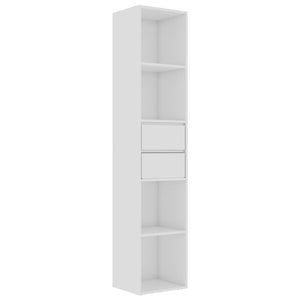 Libreria Bianco Lucido 36x30x171 cm in Truciolato cod mxl 13317