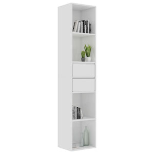 Libreria Bianco Lucido 36x30x171 cm in Truciolato cod mxl 13317