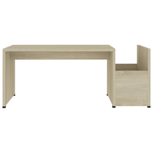 Tavolino da Salotto Rovere Sonoma 90x45x35 cm Legno Multistrato 802924