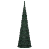 Albero di Natale Artificiale Pop-up Stringa a LED Verde 150 cm cod mxl 23910