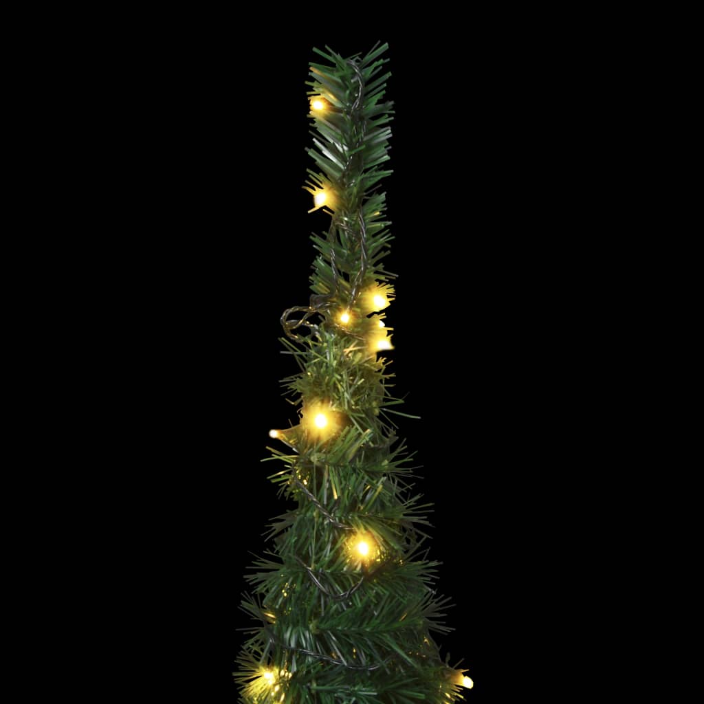 Albero di Natale Artificiale Pop-up Stringa a LED Verde 150 cm cod mxl 23910