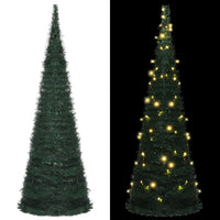 Albero di Natale Artificiale Pop-up Stringa a LED Verde 180 cm 321524