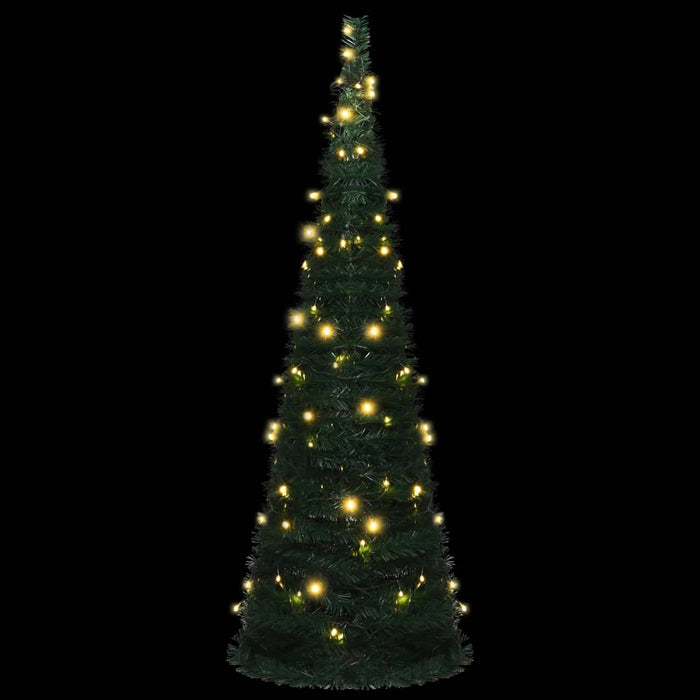 Albero di Natale Artificiale Pop-up Stringa a LED Verde 180 cm 321524