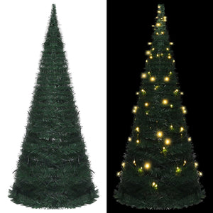 Albero di Natale Artificiale Pop-up Stringa a LED Verde 210cm cod mxl 17201