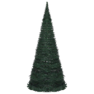 Albero di Natale Artificiale Pop-up Stringa a LED Verde 210cm cod mxl 17201