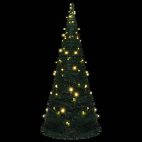 Albero di Natale Artificiale Pop-up Stringa a LED Verde 210cm cod mxl 17201