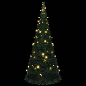 Albero di Natale Artificiale Pop-up Stringa a LED Verde 210cm cod mxl 17201