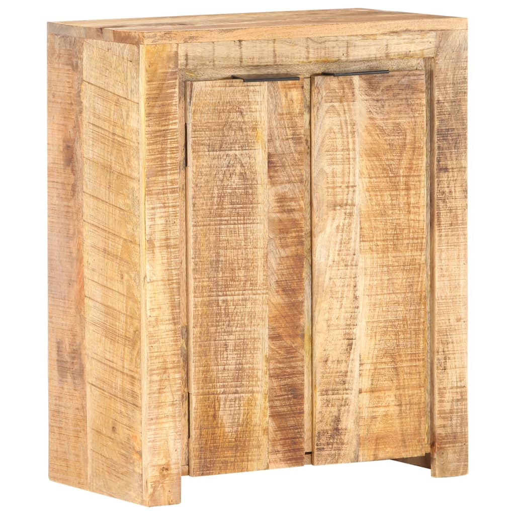 Credenza 59x35x75 cm in Legno Massello di Mango Grezzo 320212