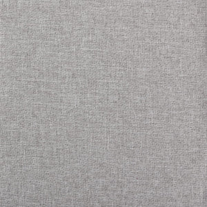 Tenda Oscurante Effetto Lino con Occhielli Grigio 290x245 cm 321171