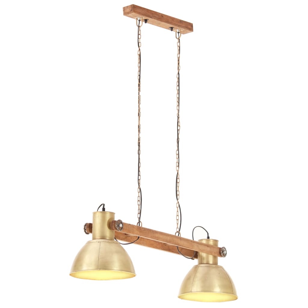 Lampada a Sospensione Industriale 25 W Ottone 109 cm E27 cod mxl 67866