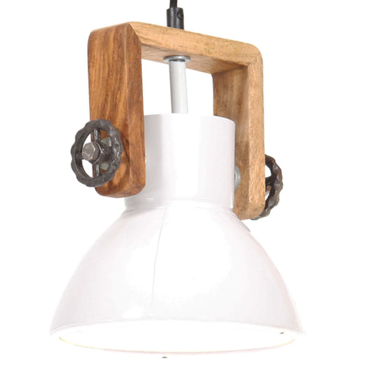 Lampada a Sospensione Industriale 25 W Bianca Rotonda 19 cm E27 320540