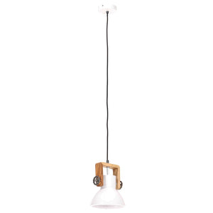 Lampada a Sospensione Industriale 25 W Bianca Rotonda 19 cm E27 320540