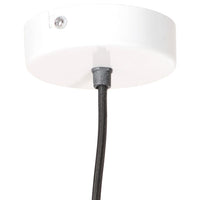 Lampada a Sospensione Industriale 25 W Bianca Rotonda 19 cm E27 320540