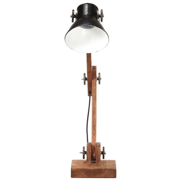 Lampada da Scrivania Industriale Nera Rotonda 58x18x90 cm E27 cod mxl 55515