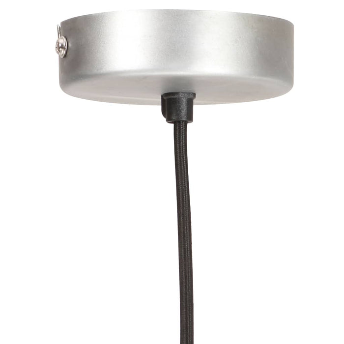 Lampada a Sospensione 25 W Argento Rotonda 28,5 cm E27 320567