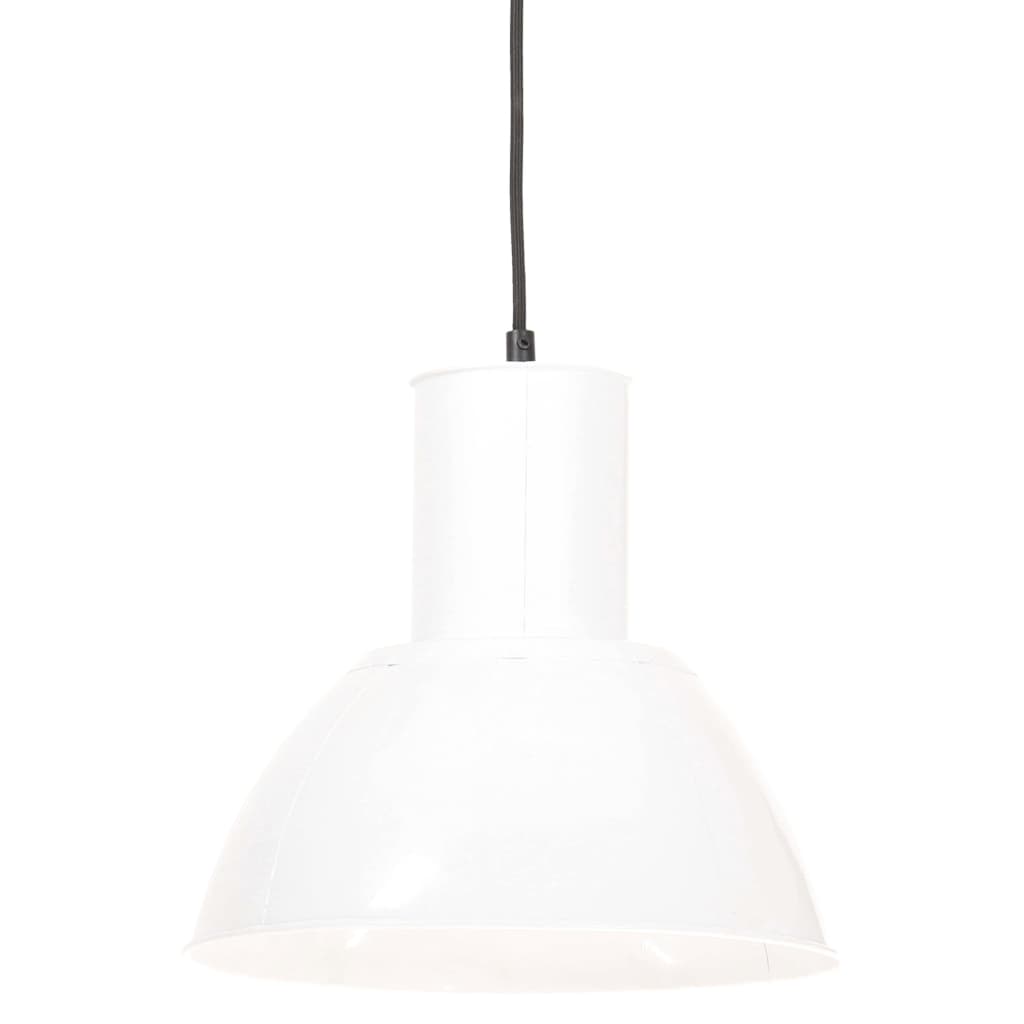 Lampada a Sospensione 25 W Bianca Rotonda 28,5 cm E27 320570