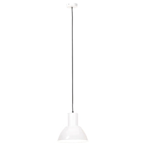 Lampada a Sospensione 25 W Bianca Rotonda 28,5 cm E27 320570