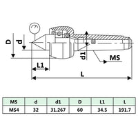 Contropunta Girevole MT4 cod mxl 49647